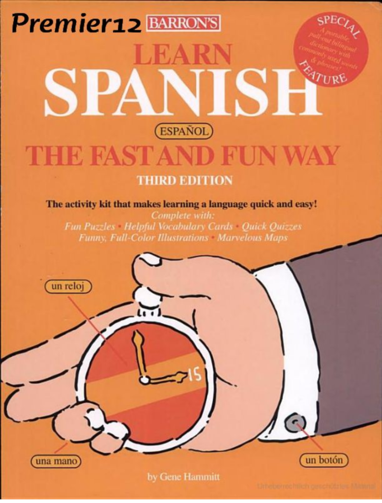 Rich Results on Google's SERP when searching for 'Learn Spanish the Fast and Fun Way Book'