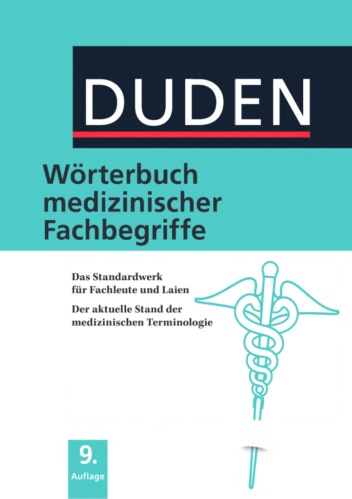 Rich Results on Google's SERP when searching for 'Duden Wörterbuch medizinischer Fachbegriffe'