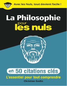 La philosophie en 50 citations clés pour les Nuls